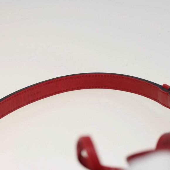 LOUIS VUITTON Epi Petit Noe Shoulder Bag Red M44107 LV Auth 77898 - Picture 9 of 16